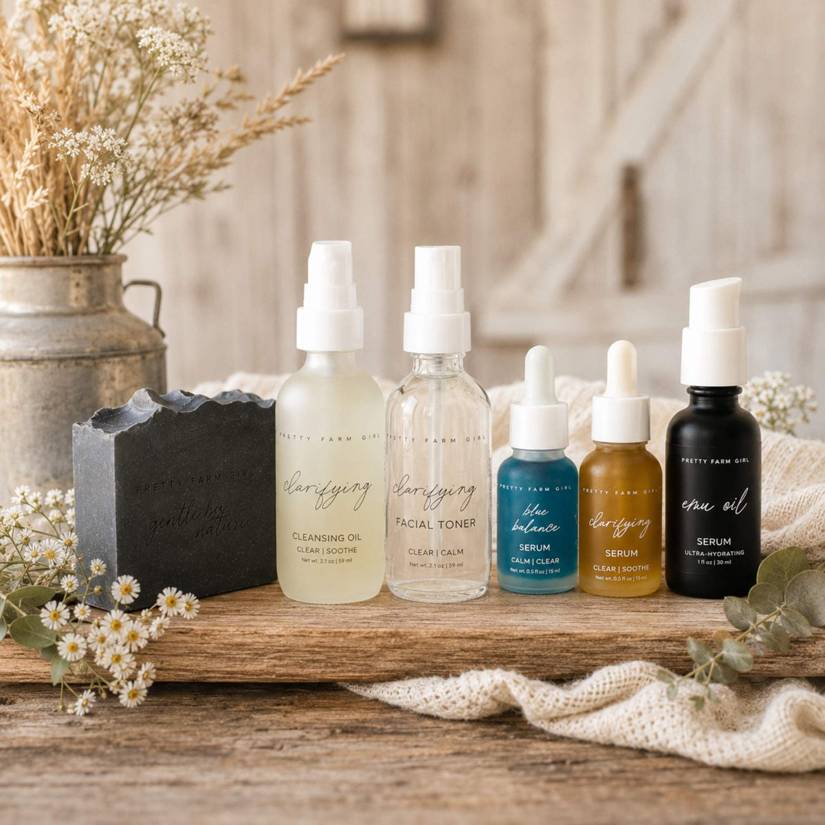 Clarifying Skin Care Routine Kit | 6-Piece